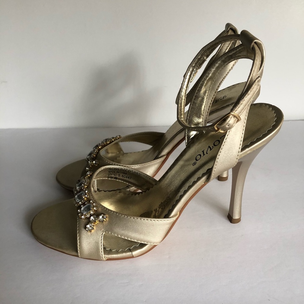 Rhinestone heels